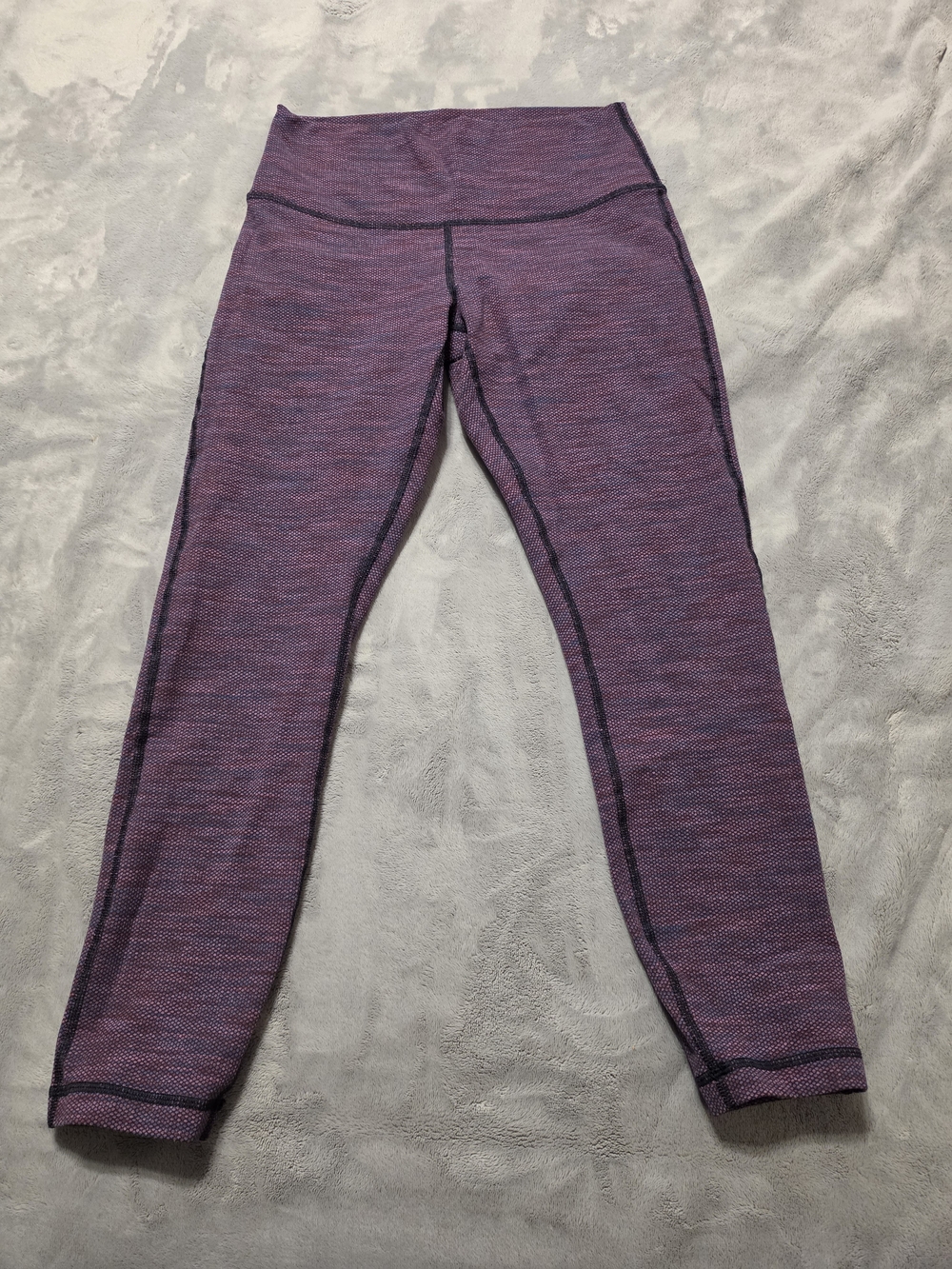 Lululemon Purple Space-Dye Active Leggings Size 6
